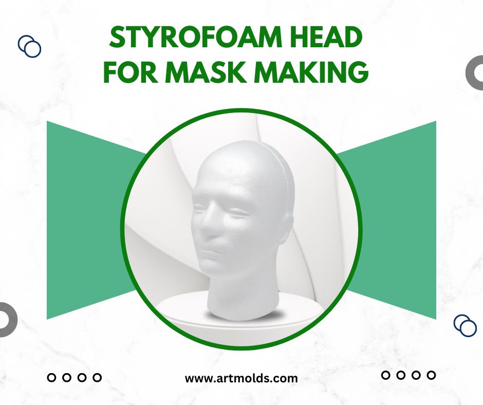 Understanding the Male Mannequin White Styrofoam Head