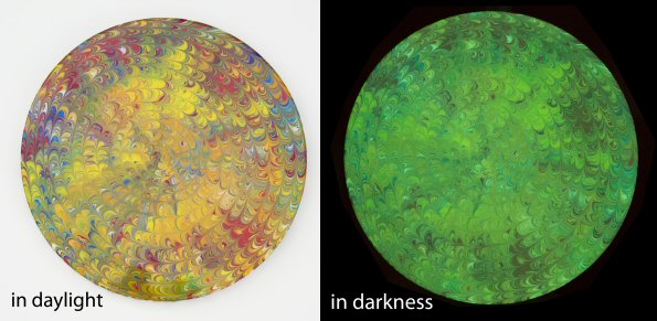 Pigments That Appear After Dark – Will Keep Your Artwork Up All Night