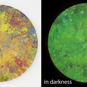 Pigments That Appear After Dark – Will Keep Your Artwork Up All Night