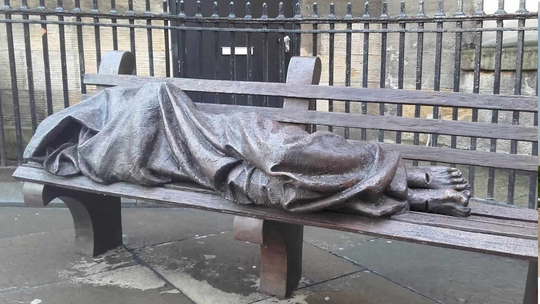 Homeless Jesus Sculptures Causing Contoversy