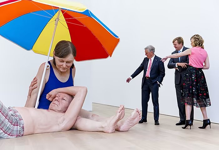 Ron Mueck Works on Exhibition