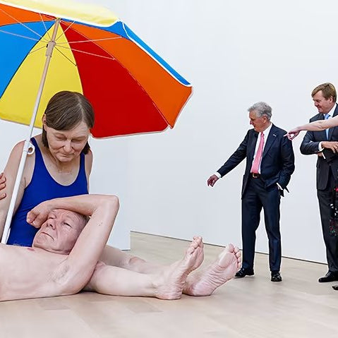 Ron Mueck Works on Exhibition