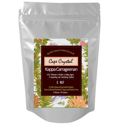 Premium Kappa Carrageenan Powder 2-oz. By Cape Crystal