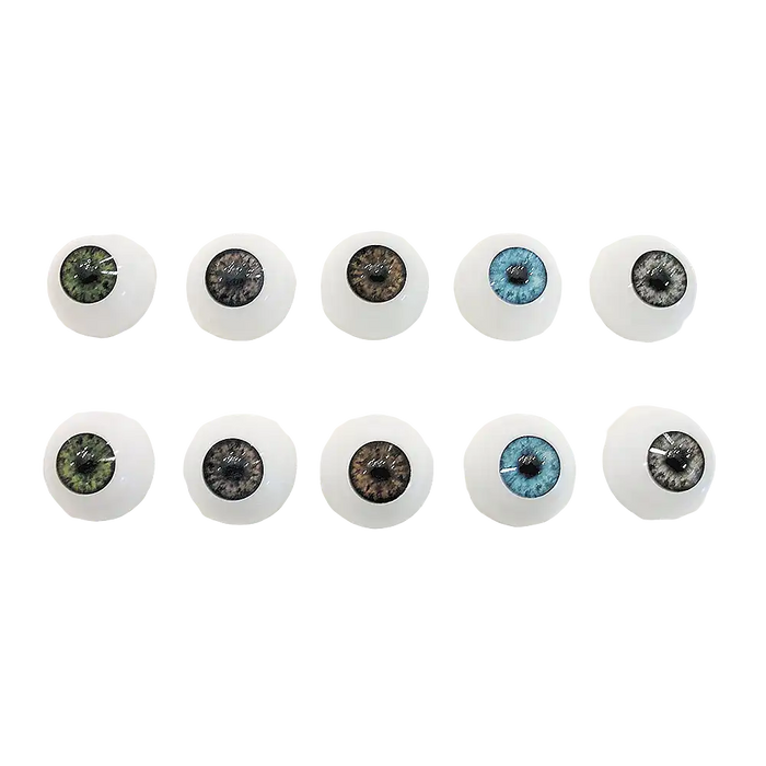 Half Round Acrylic Eyes 28mm