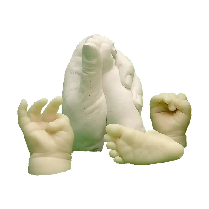 Kidz EZ Cast Kit Baby Foot and Hand Casting Kit