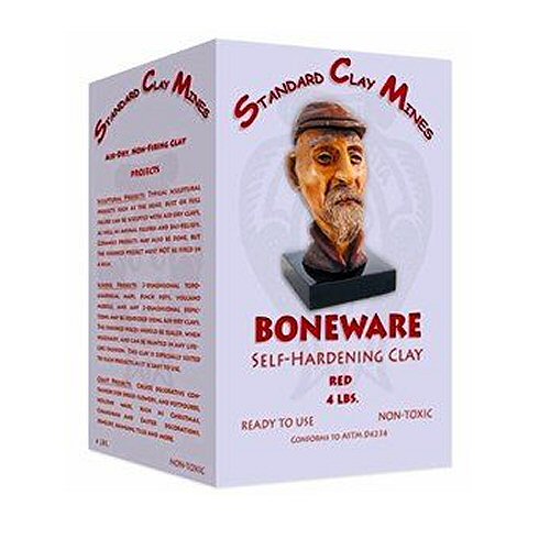 Boneware Red Self-Hardening Clay