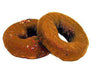 Pair of Chocolate Duncan Donuts - Faux Fake Prop 