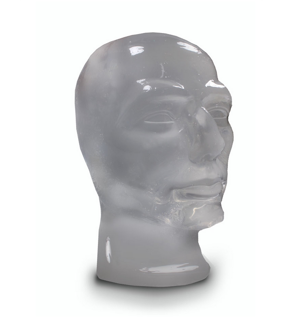 Clear Ballistic Gel Head