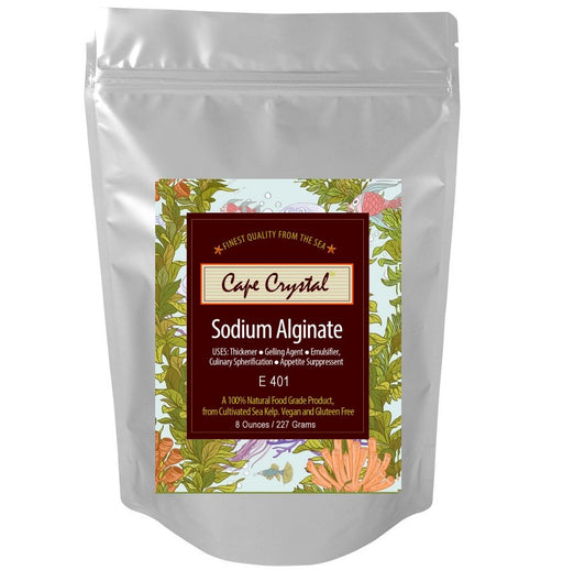 Sodium Alginate 8-oz Cape Crystal Brands