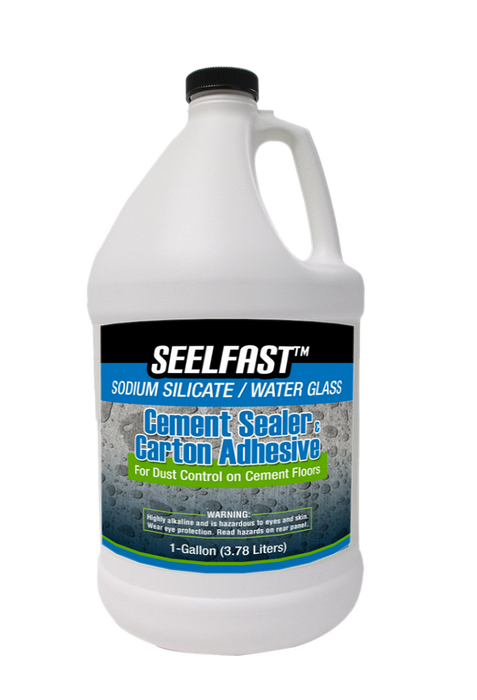 Seelfast Cement and Concrete Sealer (100% Sodium Silicate / Water Glass) 